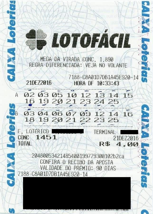 todos resultados da lotofacil